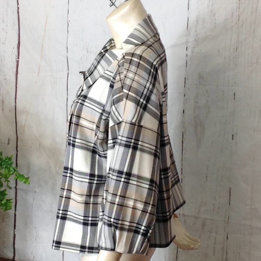 Attention Plaid Fully Lining Jacket - image 6